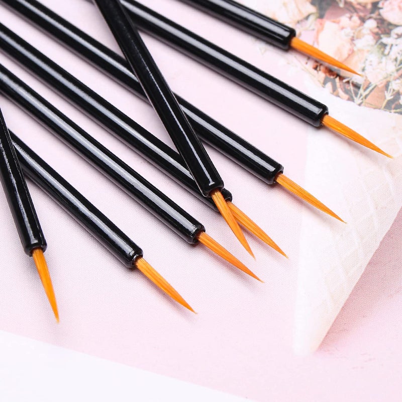 Akstore 200PCS Disposable Eyeline Mascara Brushes Eyelash Brush Wands Applicator Makeup Brush Tool Kits (Black 200PCS) - Image 4